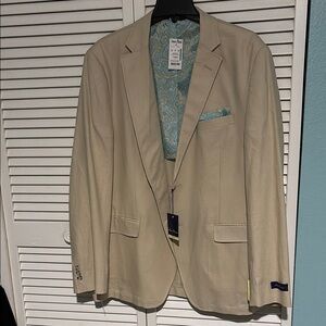 Allan Flusser Tan Blazer for Men